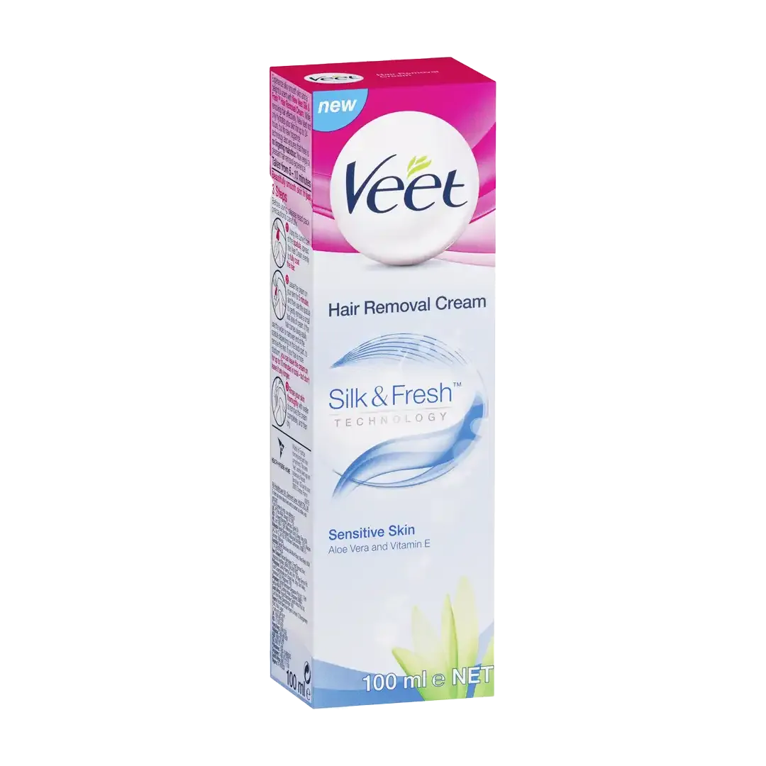 Veet Hair Removal Cream for Sensitive Skin, 100ml