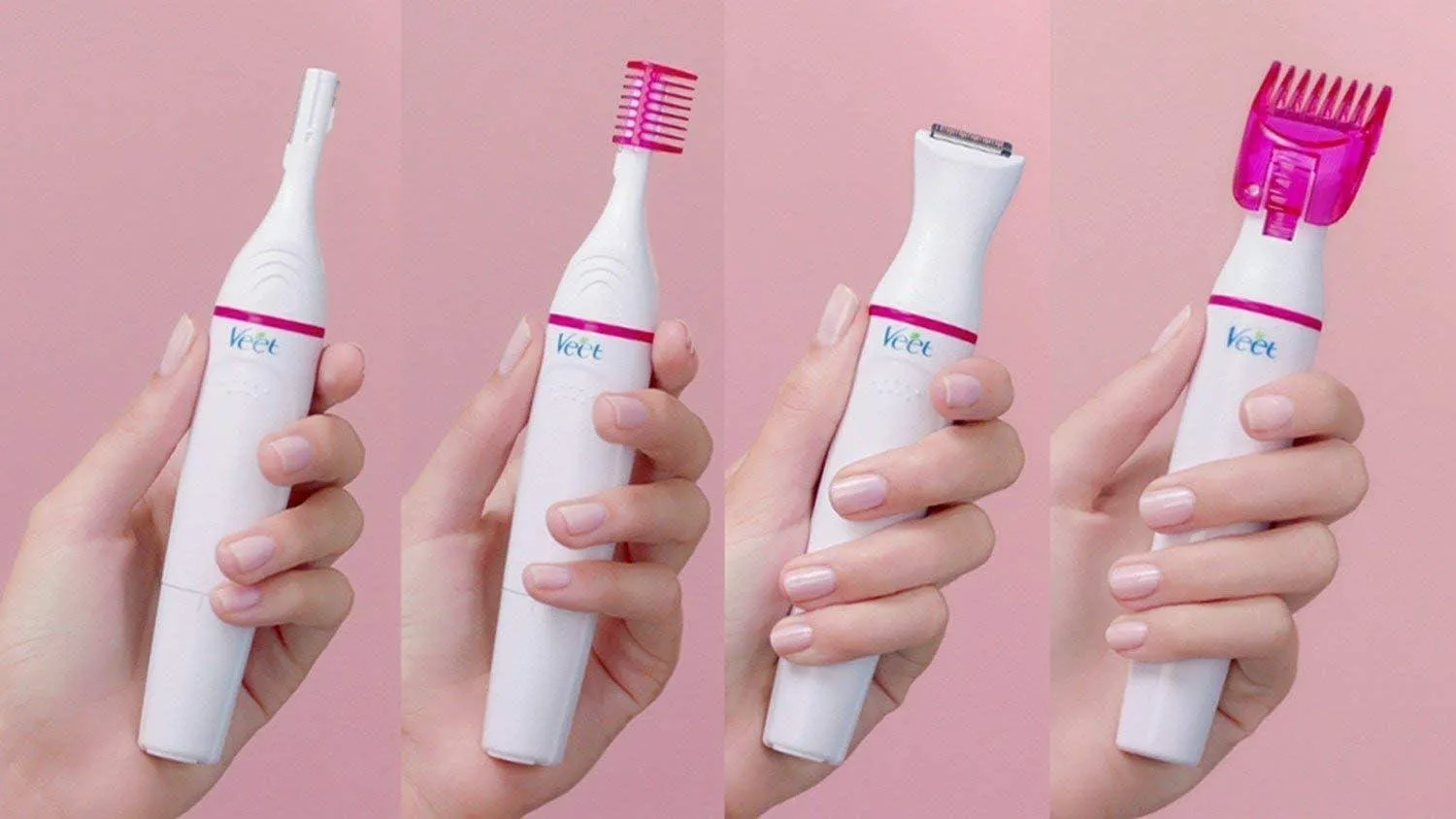 Veet-Sensitive Touch-Electric Trimmer for Women (Pink)