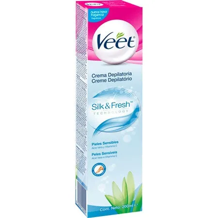Veet Silky Fresh Hair Removal Cream - 200ml
