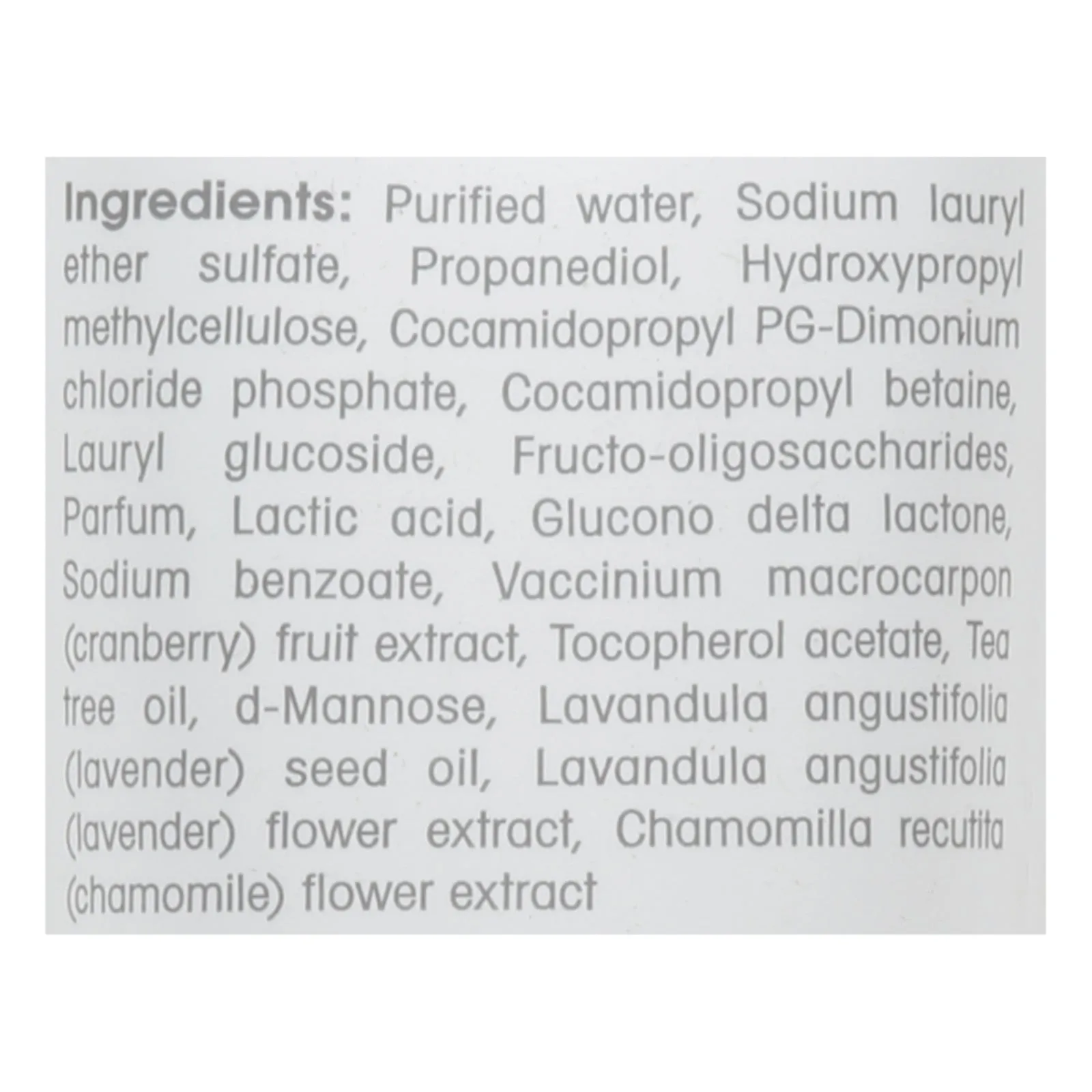 Vh-Essentials pH-Balanced Feminine Wash: Tea Tree Oil & Prebiotics for Odor Control & Hygiene