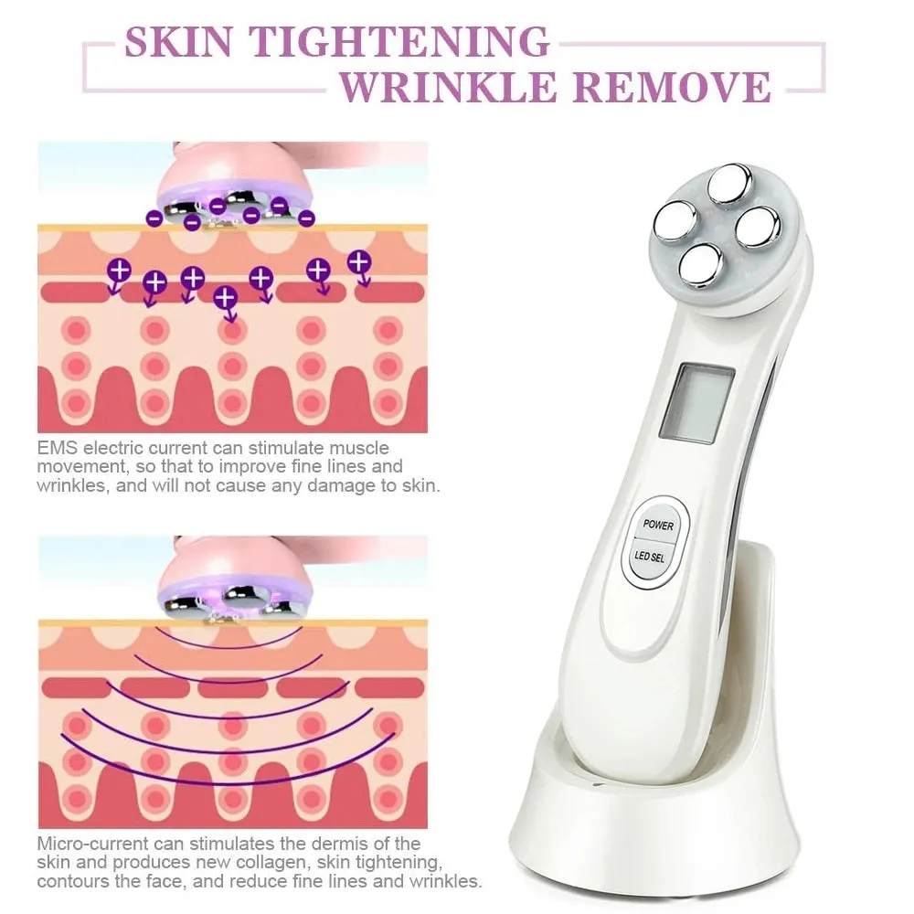 Vibration Ultrasonic Skin Scrubber Blackhead Facial Remover