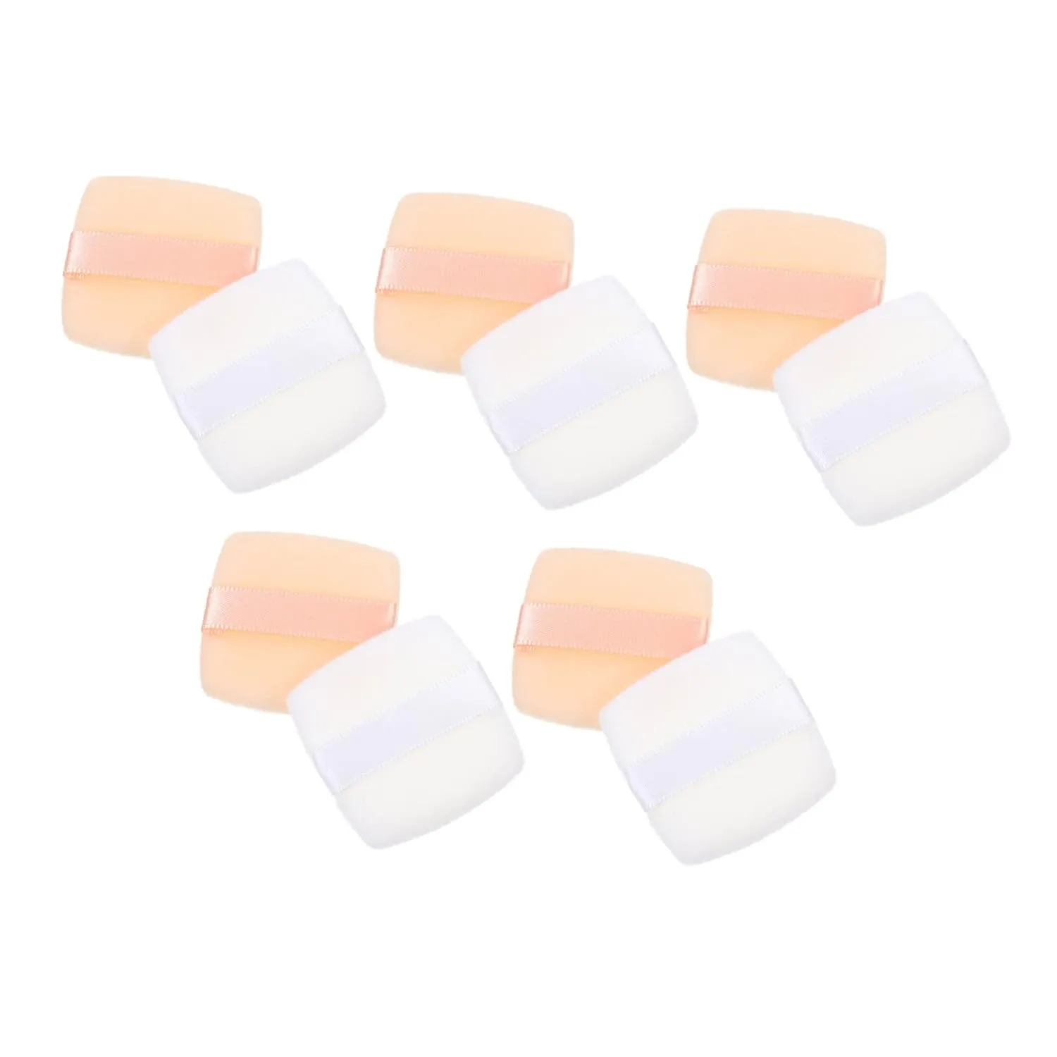 VICASKY Mini Makeup Powder 10pcs Loose Powder for Foundation Gentle Comfortable for Skin