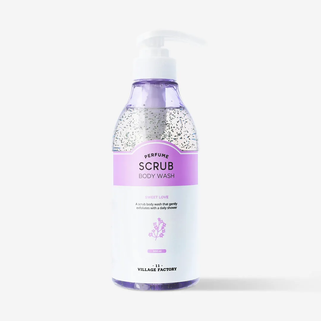 VILLAGE 11 FACTORY Perfume Scrub Body Wash غسول الجسم المقشر والمعطر