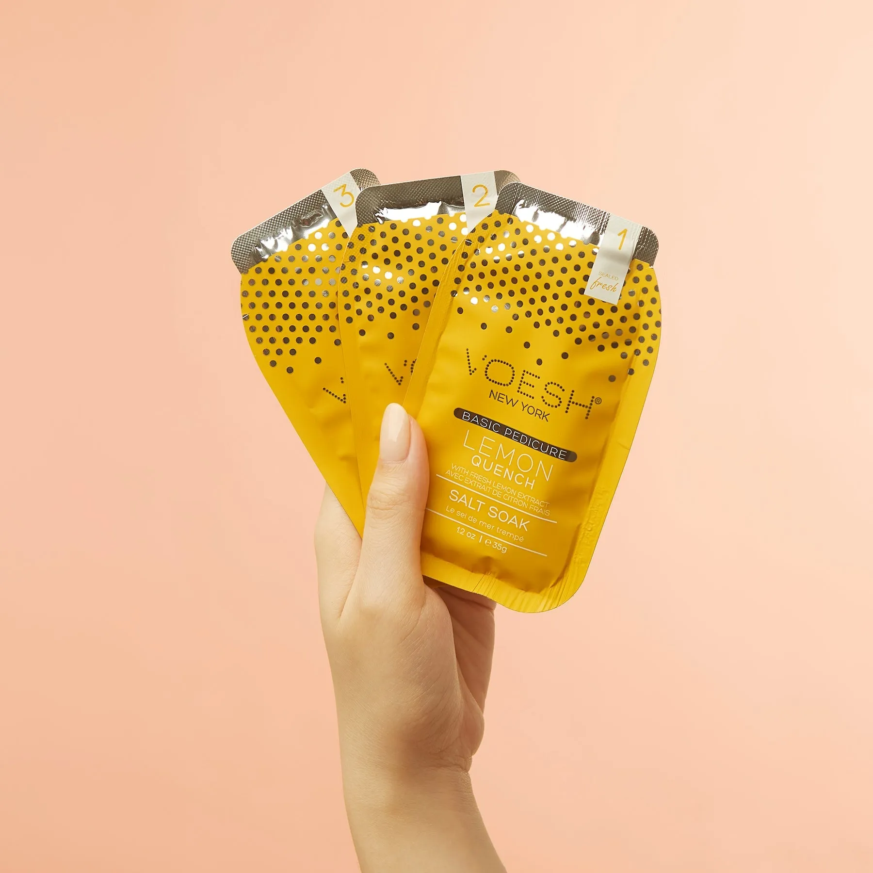 Voesh Pedi In A Box - 3 Step - Lemon Quench