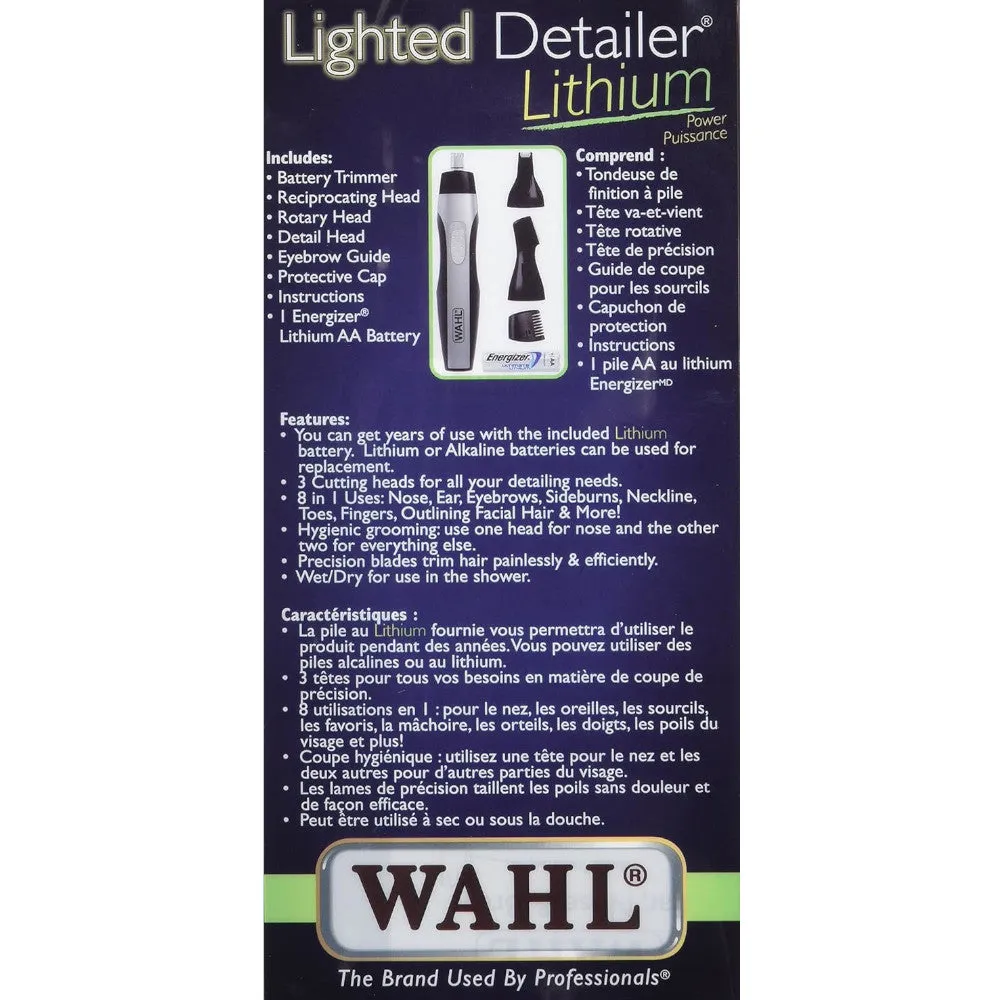 WAHL 5572 Lithium Lighted Detailer