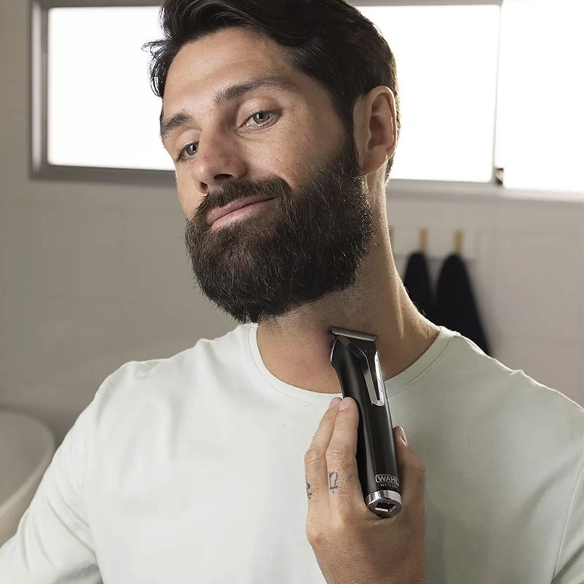 WAHL Lithium-Ion  Stainless Steel Waterproof Trimmer Grooming Kit - Made in the USA
