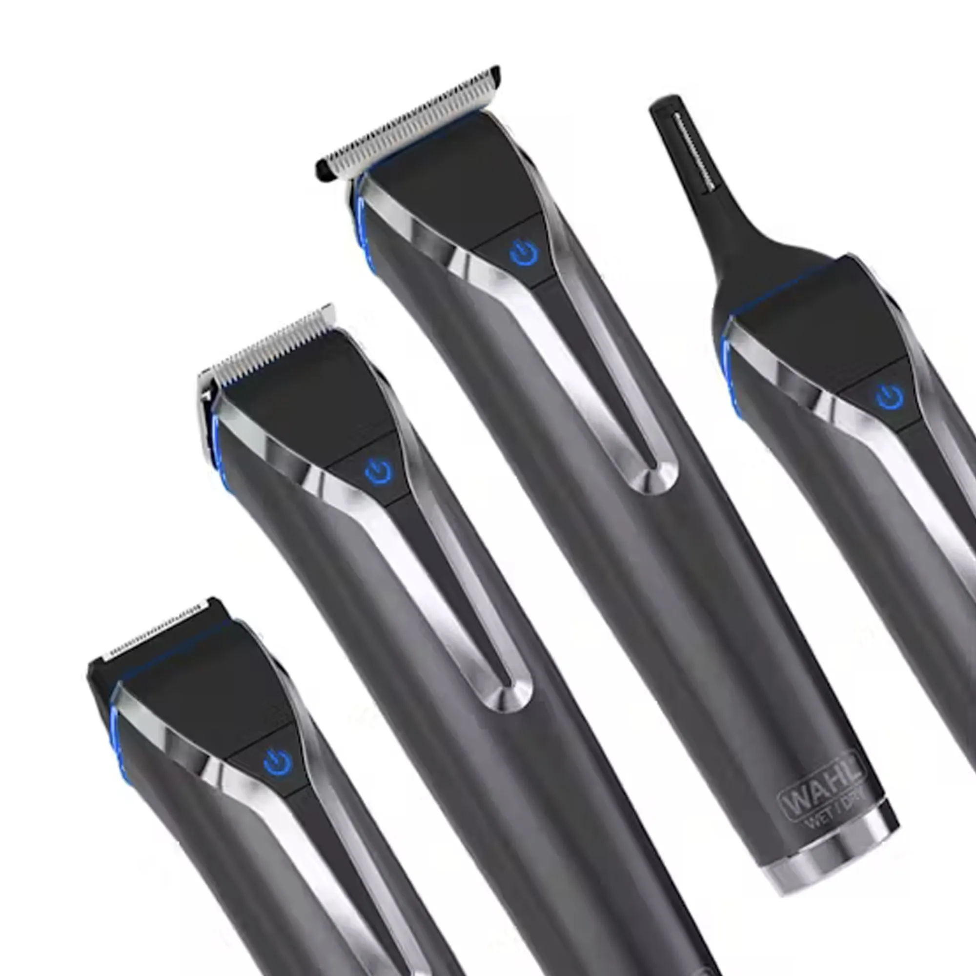 WAHL Lithium-Ion  Stainless Steel Waterproof Trimmer Grooming Kit - Made in the USA
