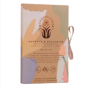 Wanderflower Hydrate & Replenish Sheet Mask Set