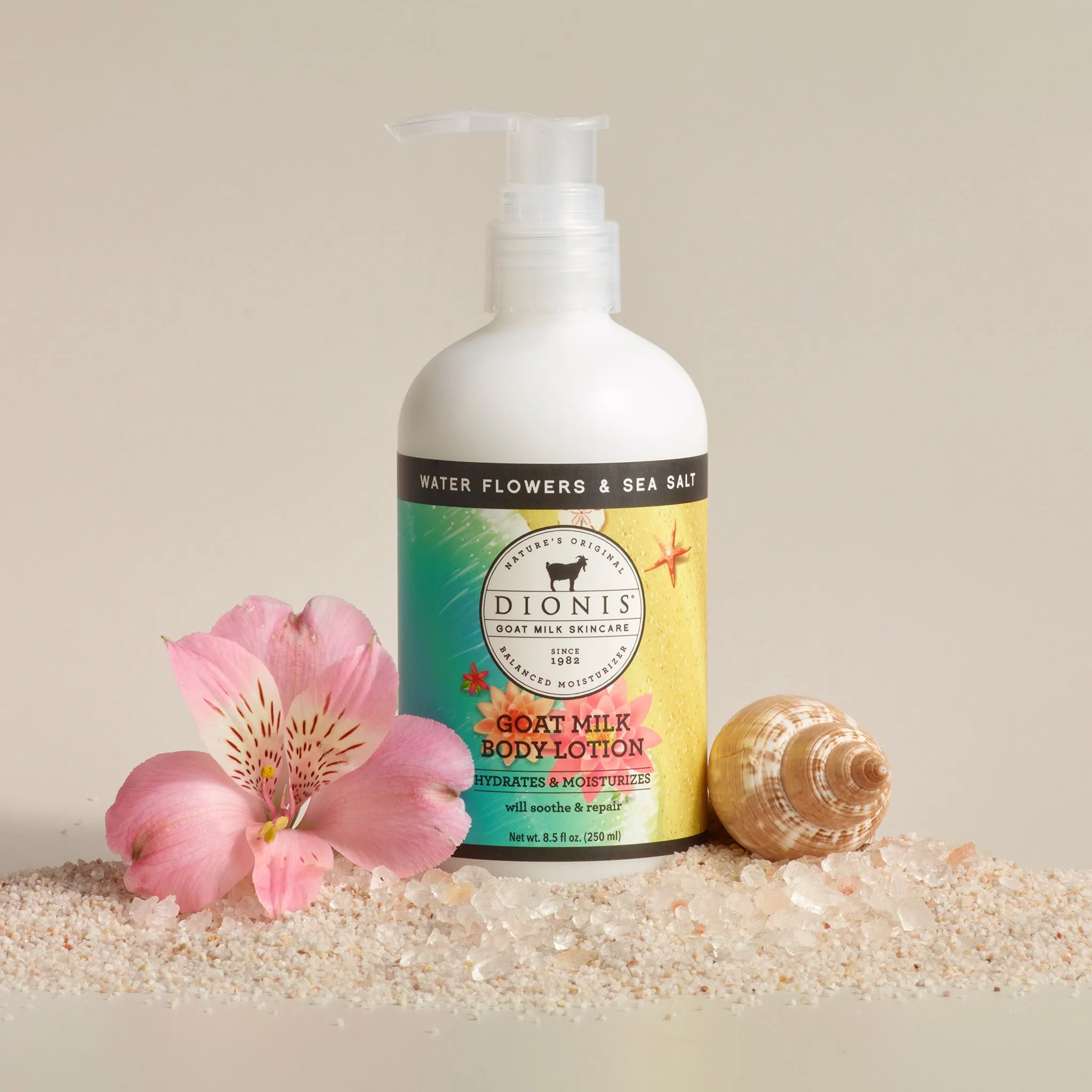Water Flowers & Sea Salt Goat Milk Body Lotion