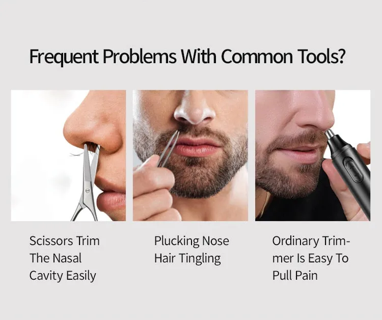 Waterproof Mini Nose Hair Trimmer