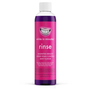 White in Minutes™ Rinse Teeth Whitening Mouthwash