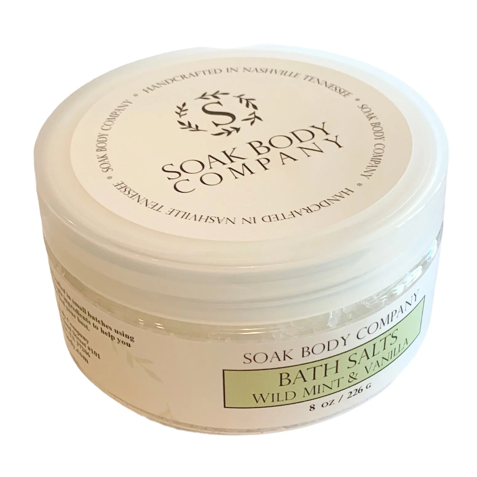 Wild Mint & Vanilla Bath Salts
