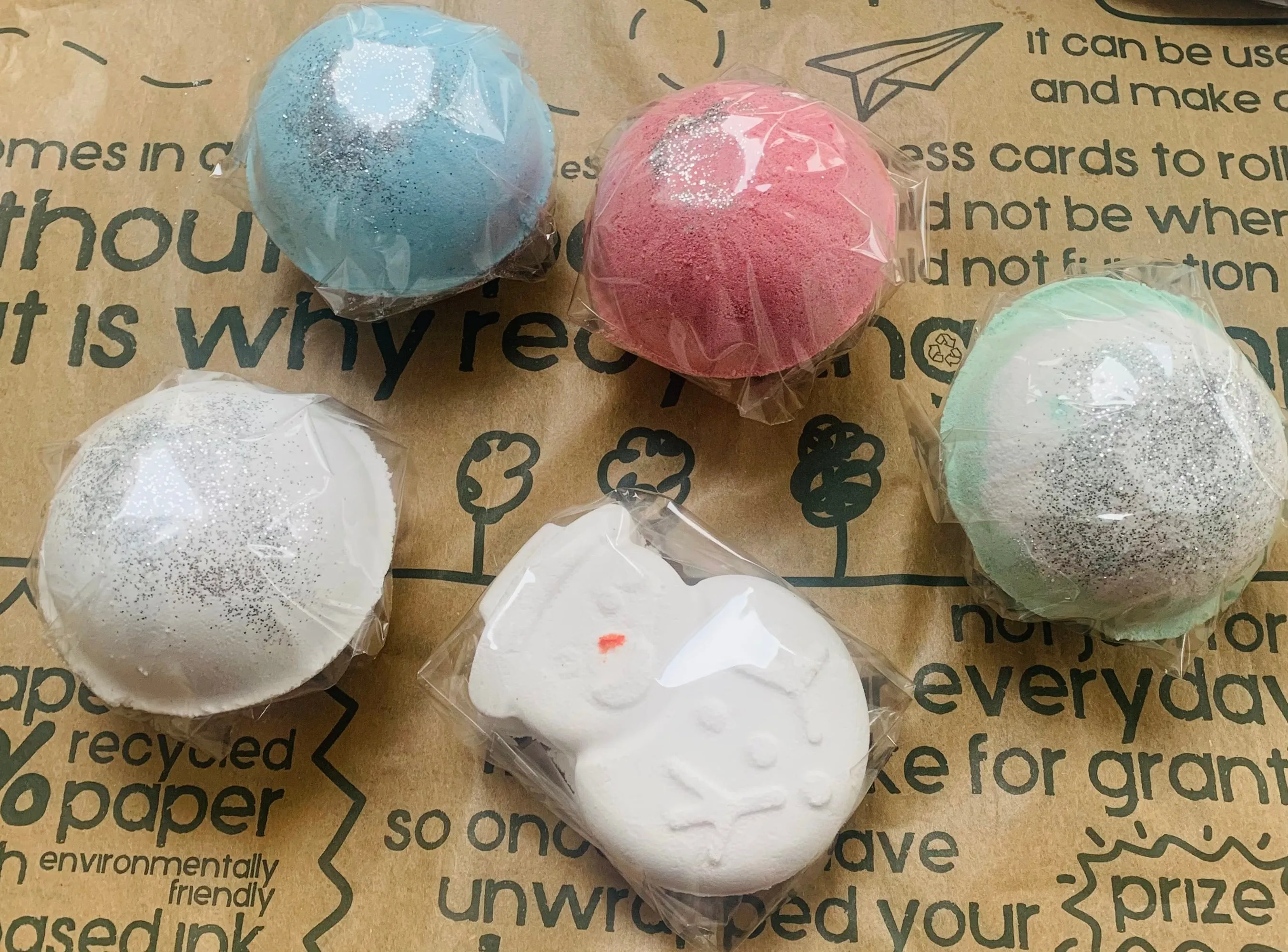 Winter Spice Snowman Bath Bomb