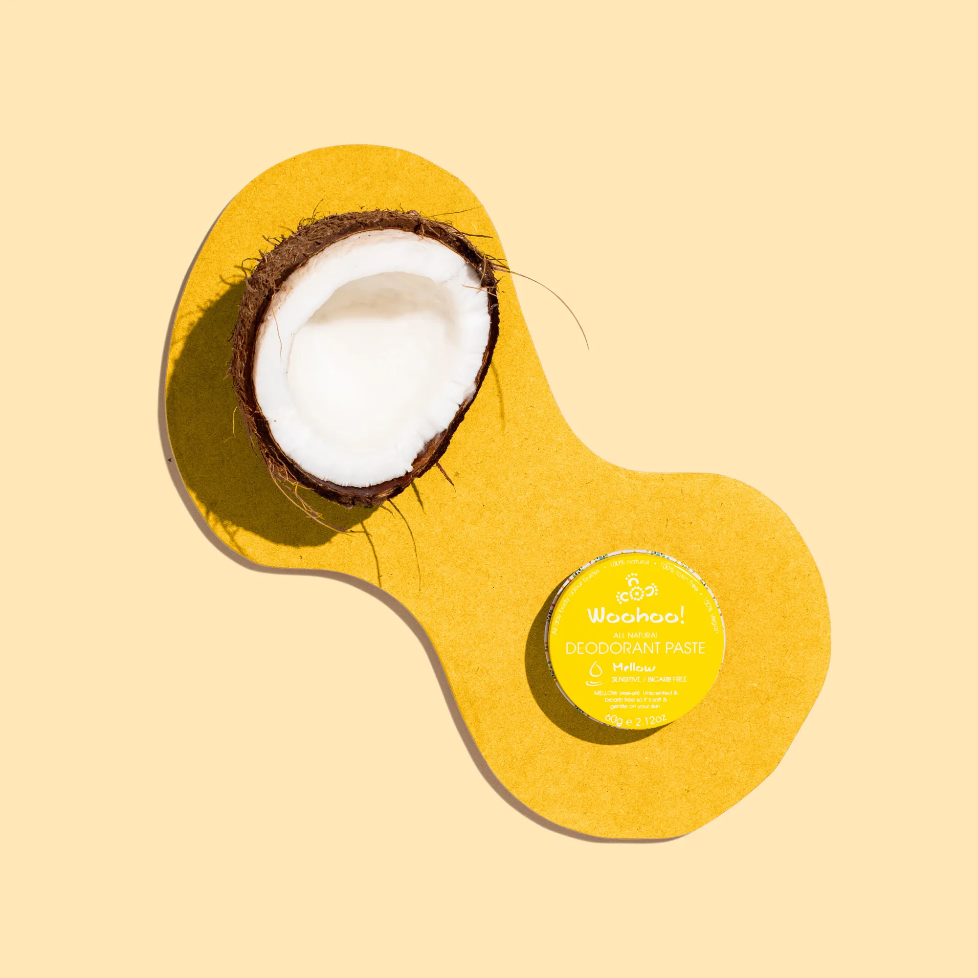 Woohoo All Natural Deodorant Paste (Mellow) 60g
