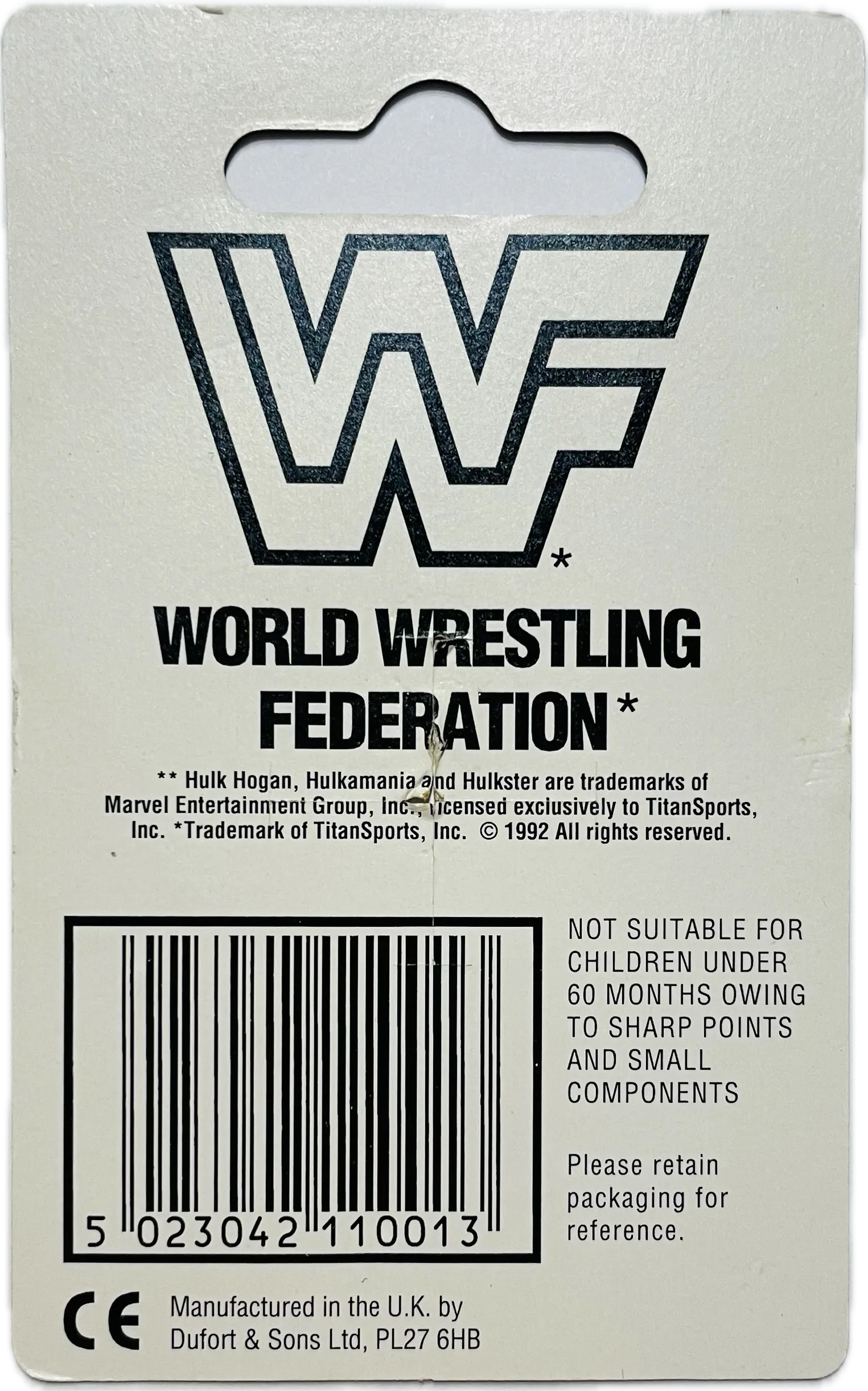 WWF Superstar Pin Brooch Razor Ramon (1994)