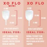 XO FLO Mini Menstrual Cup