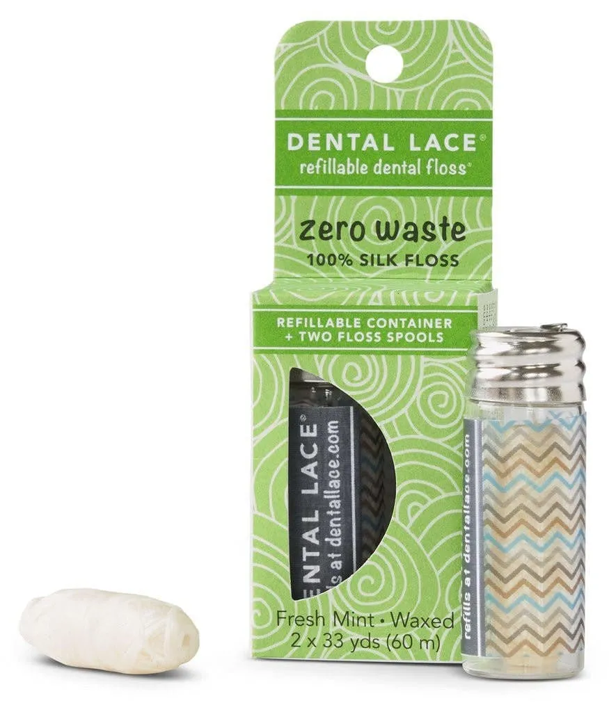 Zerowaste Dental Floss Container & Refills