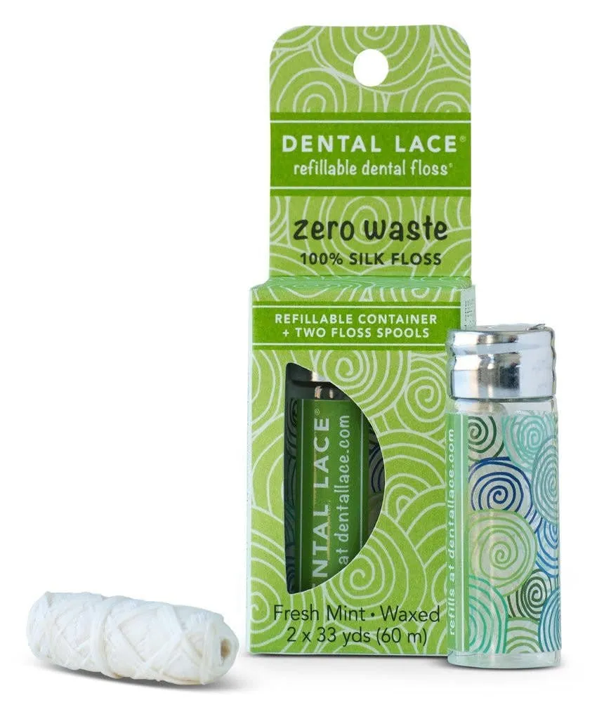 Zerowaste Dental Floss Container & Refills