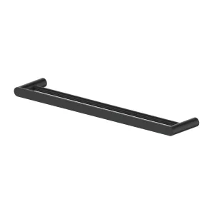 ZLINE Crystal Bay Double Towel Rail in in Matte Black (CBY-TRD-MB)
